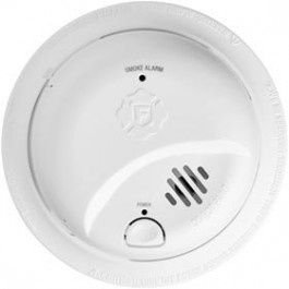 BATTERY POWERED IONIZATION SMOKE ALARM