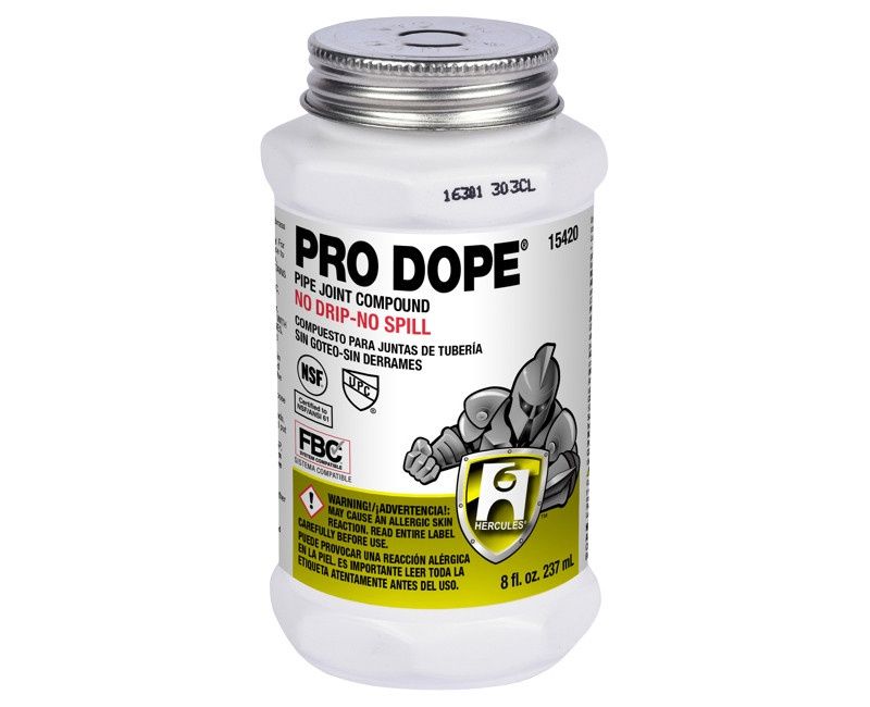 Pro Dope Pipe Joint Compound, Gray Oatey, 1/2 p 15420 8-Ounce