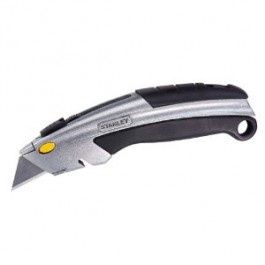 STANLEY  INSTANT CHANGE RETRACTABLE UTILITY KNIFE 6-5/8" (3 BLADES)