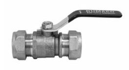 3/4" COPPER (7/8" OD) COMP x COMP BALL VALVE (FOR NON-POTABLE WATER)- A735B