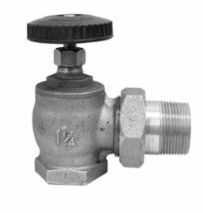 1/2" IPS STEAM RADIATOR ANGLE VALVES - IMPORTED A1088F