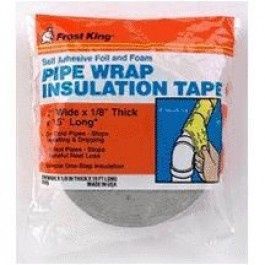 FROST KING FV15 23175 2" X 1/8" X 15' FOAM &amp; FOIL PIPE WRAP INSULATION TAPE