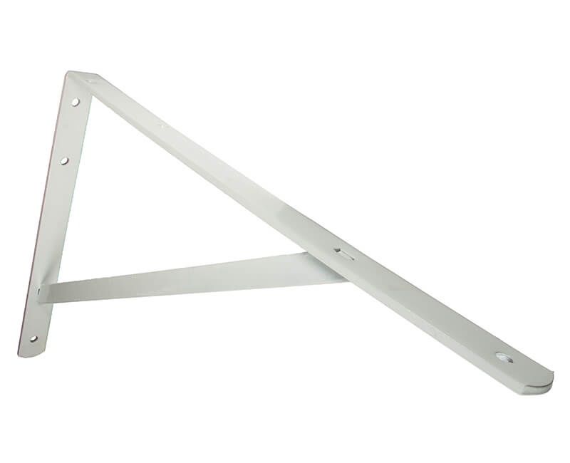 EXTRA HEAVY DUTY BRACKET 20" X 13" WHITE FINISH (500X330X6.3MM)