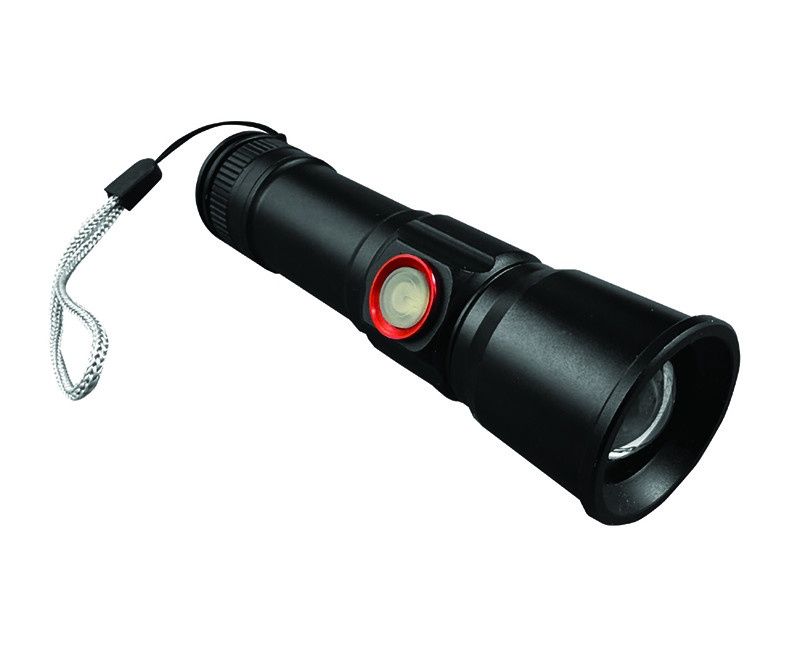 NightHawk Flashlight 700 Lumens Of Power With A Zoom Lens For Narrow and Wide Beam Focus Rechargeable