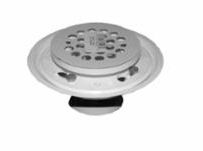 PVC SHOWER / FLOOR DRAIN WITH ROUND TOP 2" x 3"