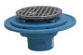 CAST IRON NH SHOWER DRAIN ROUND TOP 3"