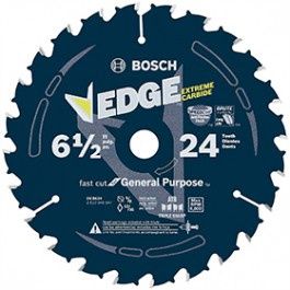 BOSCH DCB624 DAREDEVIL 6-1/2" X 24Teeth  CIRCULAR SAW BLADE FRAMING