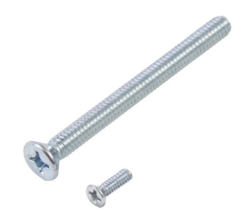 Machine Screw Flat Phillip ZP - 6-32 (1/8") X 1-1/2"