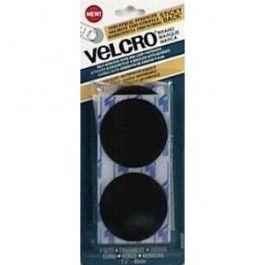 VELCRO 90362 1-7/8" COIN BLACK INDUSTRAIL STRENGTH