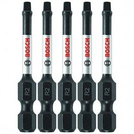 BOSCH ITSQ2205 2" SQ2 SQUARE IMPACT TOUGH DRILL BIT 5 PACK