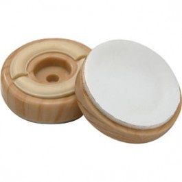 SHEPHERD 3692 1-1/4" NON-SLIP WOOD EFFECT FURNITURE PAD