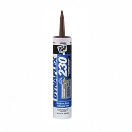 DAP 18302 DYNAFLEX 230 10.1 OZ BROWN ELASTOMERIC SEALANT 100% WATERPROOF