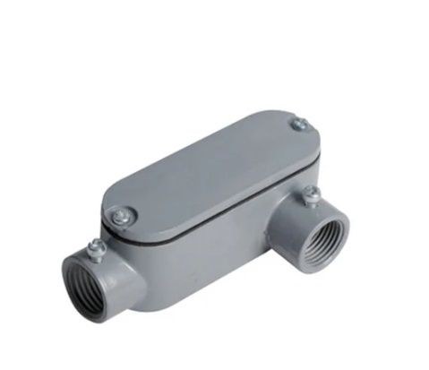 1/2" LL ALUMINUM CONDULETTE COMBO (FOR RIGID &amp; EMT) WITH COV &amp; GASKET