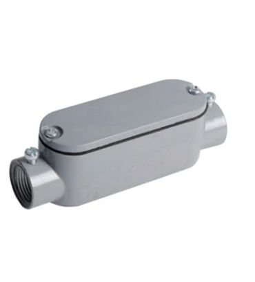 1/2" C ALUMINUM CONDULETTE COMBO (FOR RIGID &amp; EMT) WITH COV &amp; GASKET