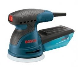 BOSCH ROS20VSC Palm Sander 2.5 Amp 5 Inch Corded Variable Speed Random Orbital Sander, Polisher Kit with Dust Collector and Soft Carrying Bag BOSCH ROS20VSC Palm Sander 2.5 Amp 5 Inch Corded Variable Speed Random Orbital Sander, Polisher Kit with Dust Collector and Soft Carrying Bag