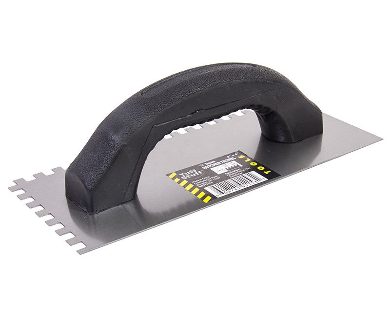 Roofing Trowel ECONOMY TROWEL 1/4" SQUARE NOTCH 9" X 4"