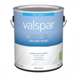 VALSPAR 15029.007 SKYLIGHT FLAT WHITE CEILING PAINT