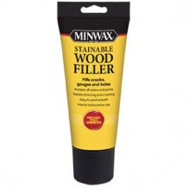 MINWAX SPECIALTIES 42852 6 OZ STAINABLE INDOOR/OUTDOOR LATEX WOOD FILLER TUBE