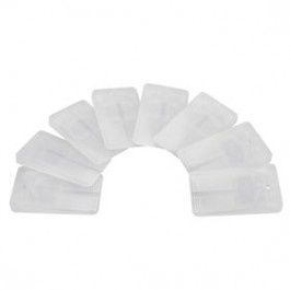 PLUMB PAK K836-49 NYLON TOILET SHIMS - HARD WHITE PLASTIC
