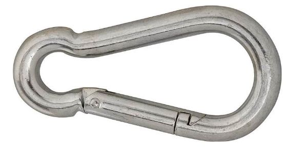 3/8" Carabiner Style Snap Clip