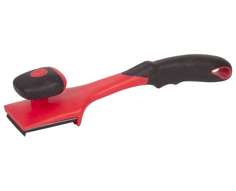 SCRAPER WITH HOLDER 4-EDGE 2.5" BLADE SOFT GRIP HANDLE