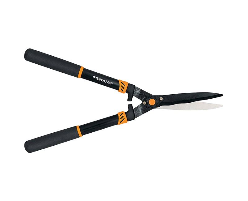 WAVY-BLADE HEDGE SHEARS WITH ADJUSTABLE BLADES (25") Pruner