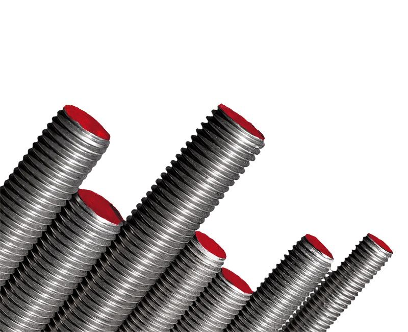 5/8-11 X 36" Threaded Rod - Red 59"