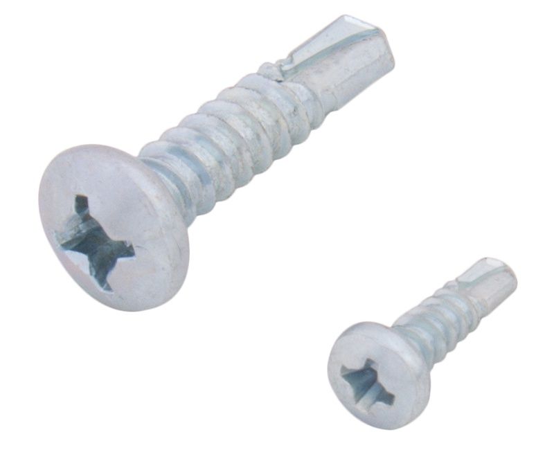 SELF DRILL PAN TEK SCREWS 10 X 1 - 7 PER PKG