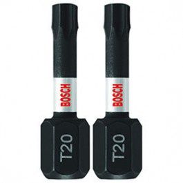 BOSCH ITT20102 1" X #20 TORX IMPACT TOUGH DRILL BIT 2 PACK T20