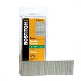 BOSTITCH BT1335B BRAD NAILS 1-3/8" 34MM 18 GAUGE IRON COATED 3000/BOX