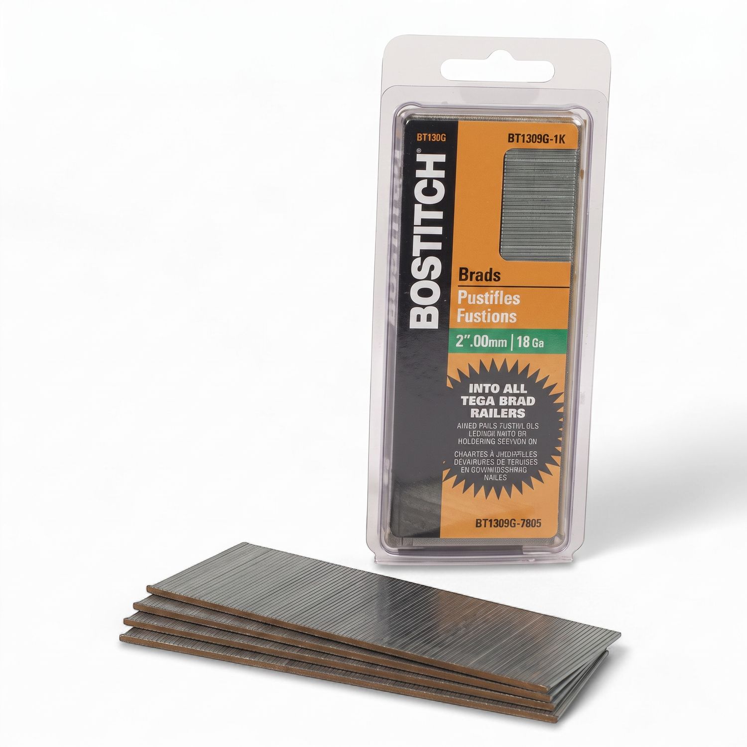 Collated Finish/Brad Nails 3000 pcs Straight 18 GA 3/4"