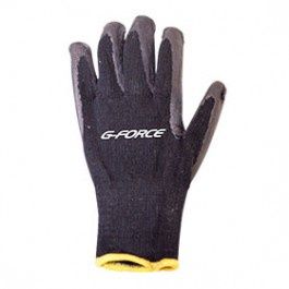 G-FORCE BG-300 BLACK COATED KNIT WORK GLOVES