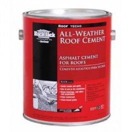 BLACK JACK 6230-9-34 WET OR DRY ALL-WEATHER ASPHALT ROOF CEMENT