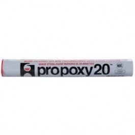 HERCULES PROPOXY 20 STEEL REINFORCED EPOXY PUTTY OATEY 25515 4 OZ