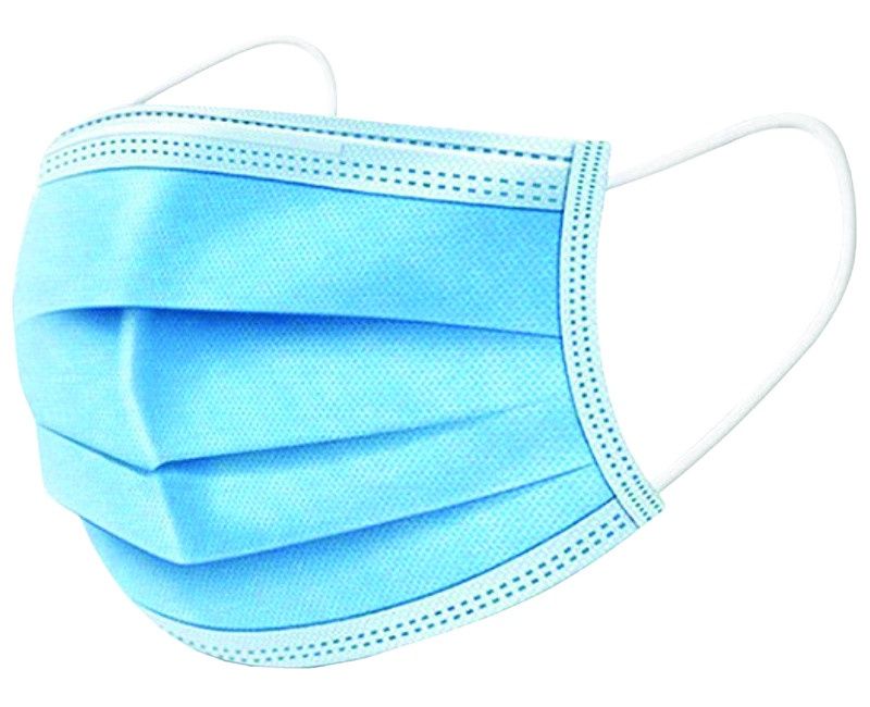 FACE MASK 50PACK HYGIENE PROTECTION 3 PLY DISPOSABLE