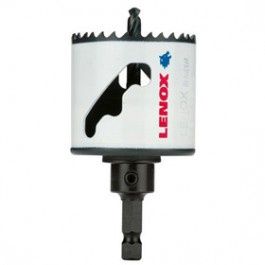 LENOX 1772727 22A 1-3/8" ARBORED BI-METAL SPEED SLOT HOLE SAW CLAMSHELL