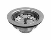 CHROME FINISH BASKET SINK STRAINER (FOR 3 1/2" DRILLING)- A2805