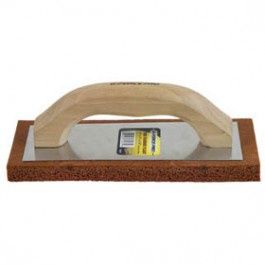 G-FORCE 70281 9" X 4" RED SPONGE FLOAT WOOD HANDLE