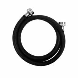 6' x 3/8" I.D. RUBBER WASHING MACHINE FILL HOSE - Premium Double Female - Imported - B7012PR