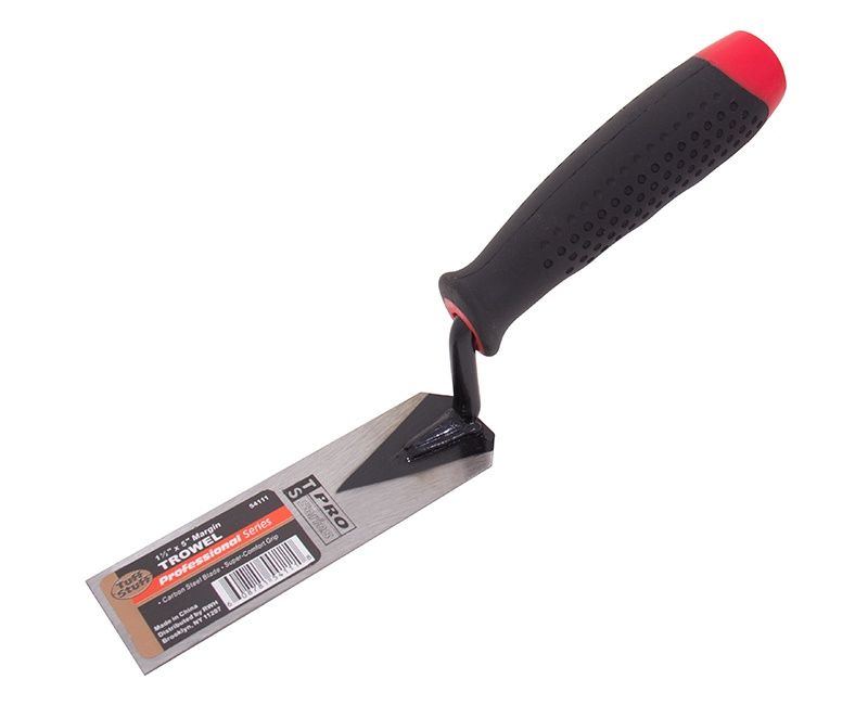 1-1/2" X 5" MARGIN TROWEL RUBBER GRIP HANDLE
