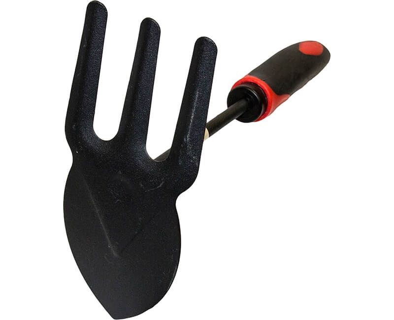METAL DIGGER AND HOE COMBO ERGO GRIP HANDLE FOR GARDENING