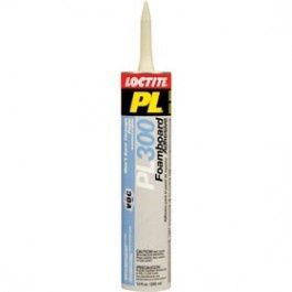 LOCTITE 1421941 PL300 10 OZ FOAM BOARD ADHESIVE VOC COMPLIANT LATEX BLUE - 56668650