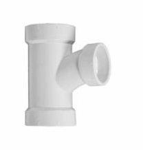 PVC TEE 4" x 4" x 2"