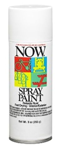 KRYLON NOW GLOSS WHITE 9 OZ SPRAY PAINT