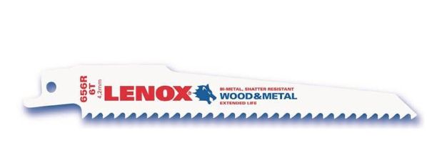 6" Reciprocating Saw Blades For Wood - 6 TPI 50 Pack