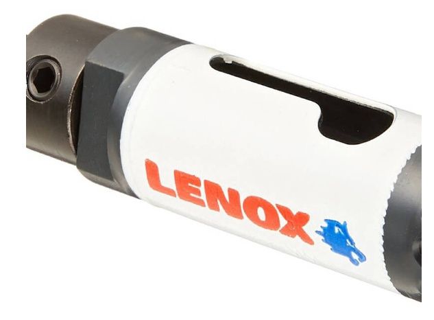 Lenox BI-METAL ARBORED HOLE SAW 7/8" CARDED 22 MM