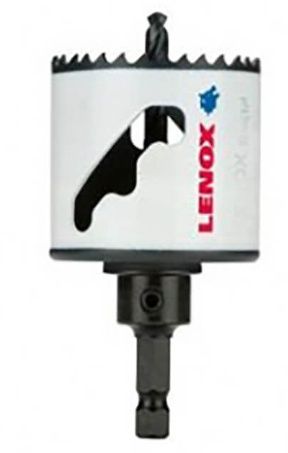 Lenox BI-METAL ARBORED HOLE SAW 1-7/8" CARDED 48 MM