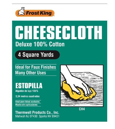 CHEESE CLOTH 4 Sq YARDS