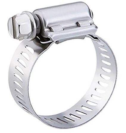 HOSE CLAMP #6   1/2" BAND 7/16" - 25/32"