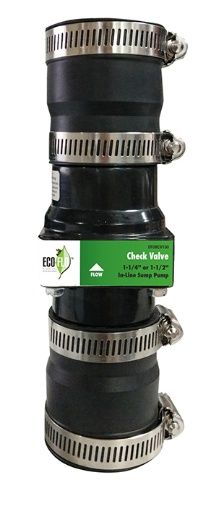 Inline Check Valve 1-1/4" Or 1-1/2" Connection, Fits 2" Discharge Lines